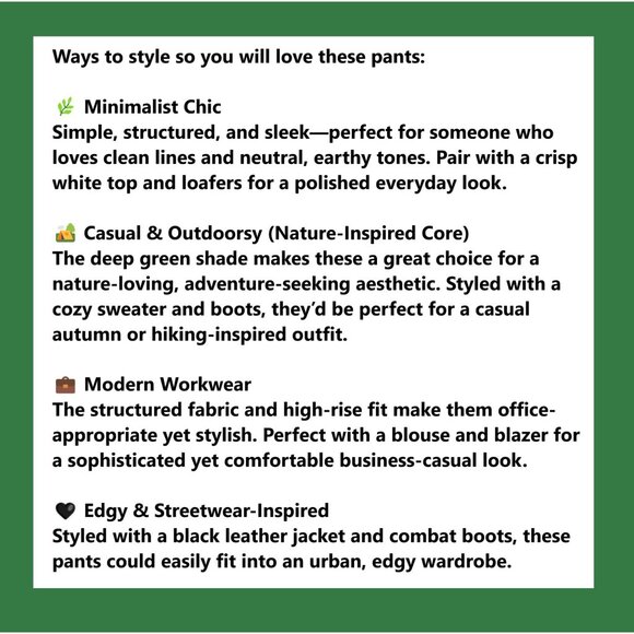 Banana Republic High Rise Skinny Pants Size Medium Chic Versatile Green - Picture 9 of 9